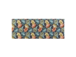 Cabecero Cama Poliester Madera Tropical 160x10x60cm