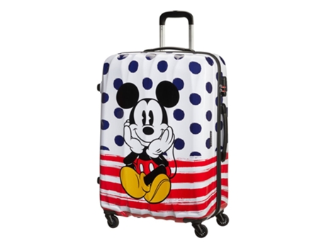 Maleta de Viaje Grande AMERICAN TOURISTER Disney legens spinner Blanco (75x52.5x31cm)