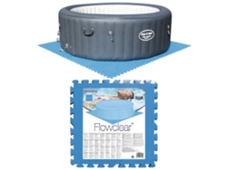 Protector de suelo de piscina BESTWAY Azul Polietileno (50 x 50 cm)