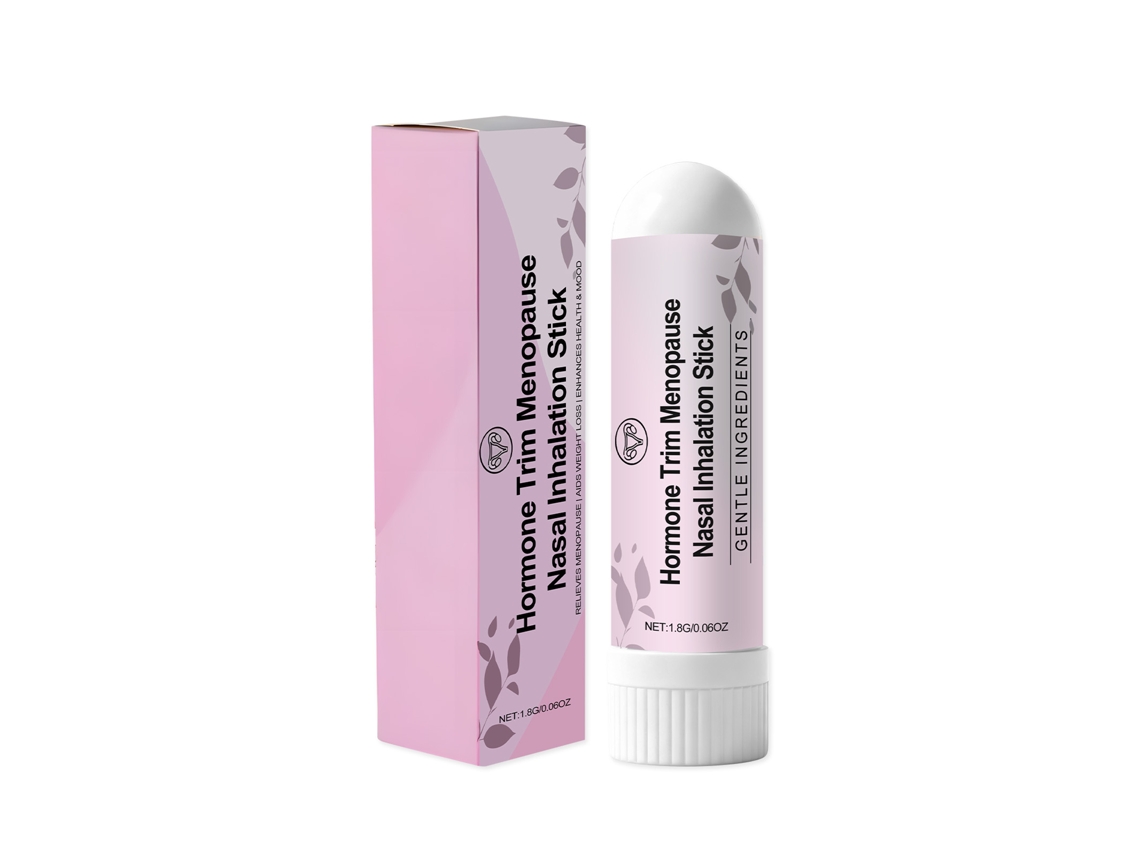 Inhalador nasal para el cuidado corporal femenino
