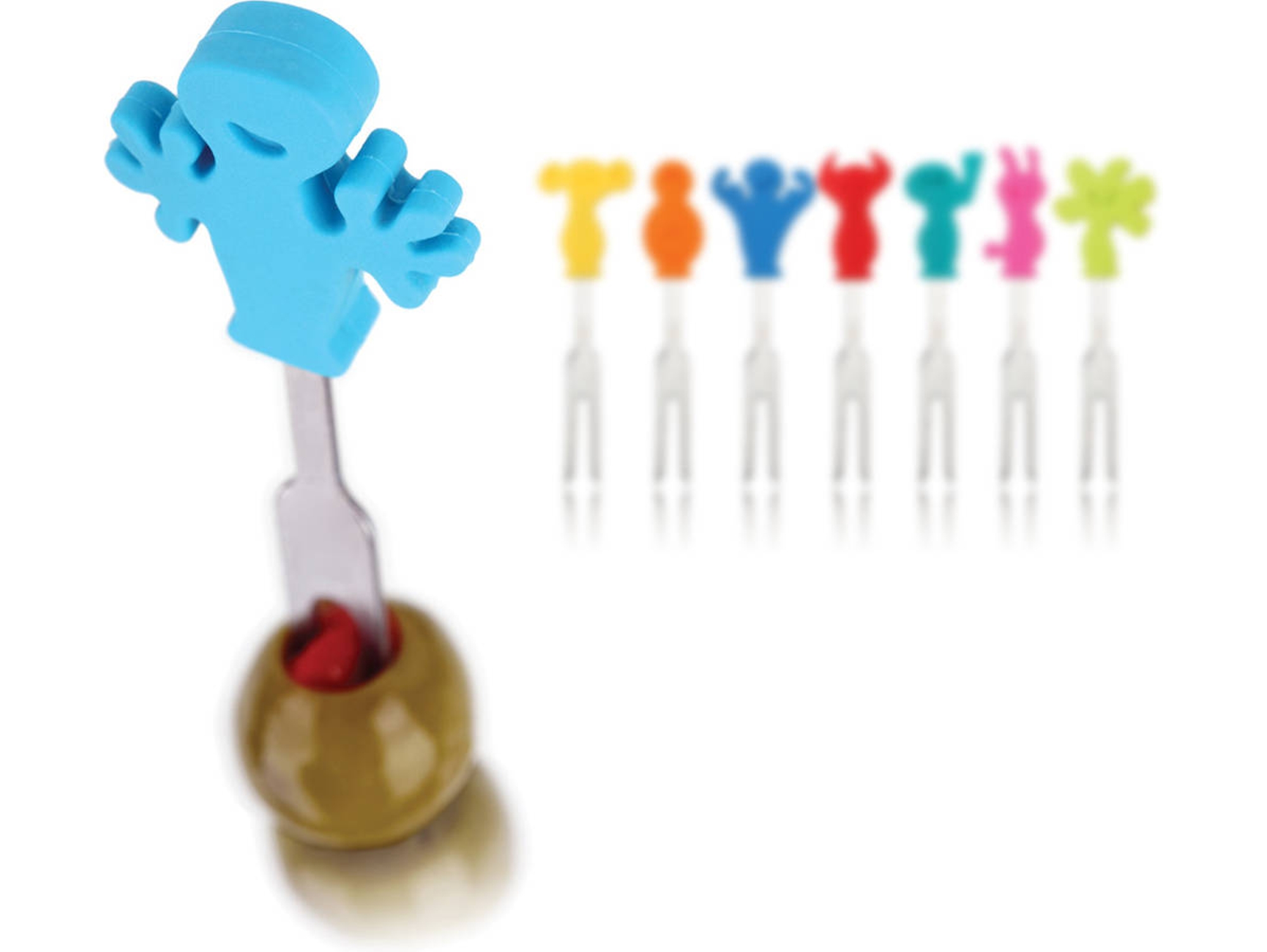 Palitos para Alimentos VACU VIN Snack Markers Party People