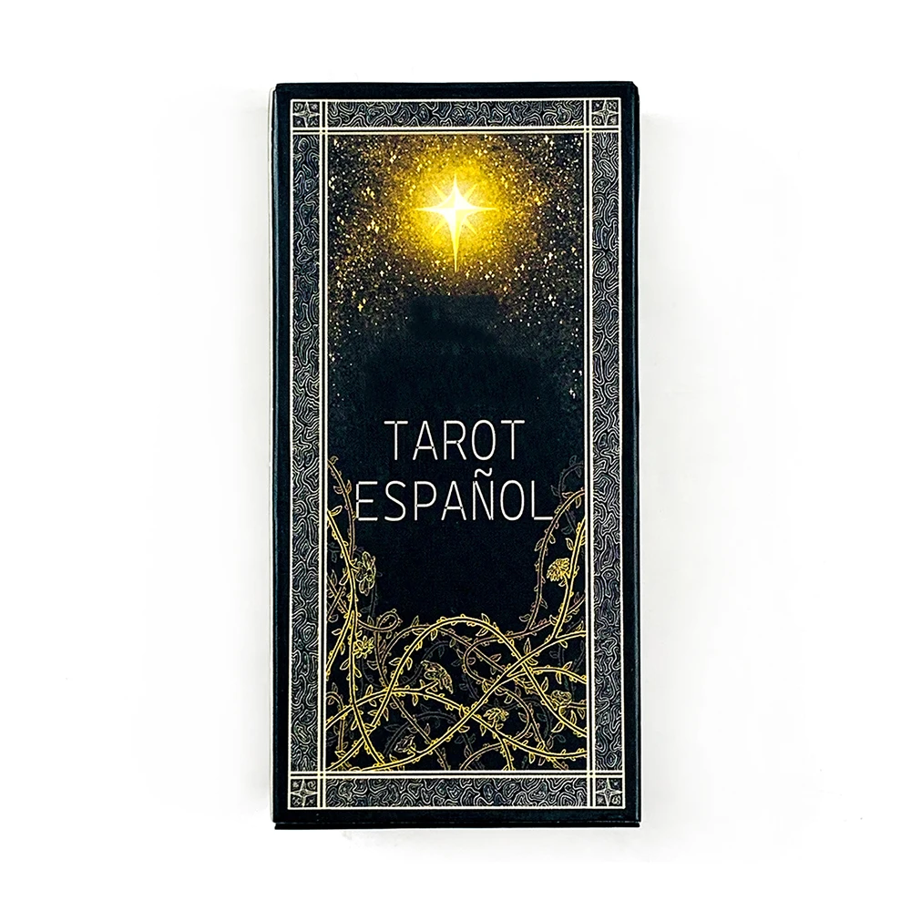 Baraja De Tarot Español De 78 Cartas, Un Juego De Mesa De Adivinación Predictiva, Un Juego De Cartas Para Reuniones Familiares.