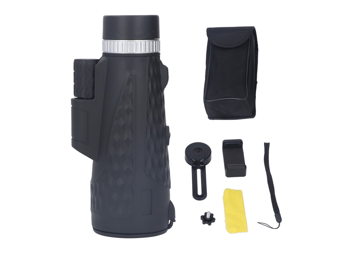 Monocular portátil HD profesional Anub con visión nocturna reducida para observación de aves y acampada al aire libre.