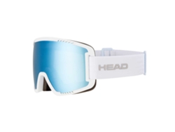 Máscara HEAD Máscara Esqui Contex Branco L / Blue/CAT3