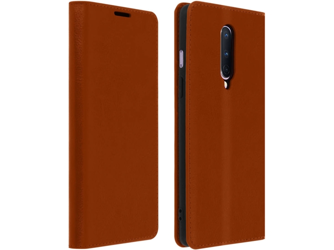 Funda OnePlus 8 AVIZAR Piel Marrón