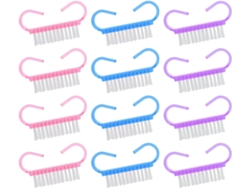 Conjunto De 30 Escovas Portáteis Para Limpeza De Unhas, Com Cerdas Resistentes À Poeira.