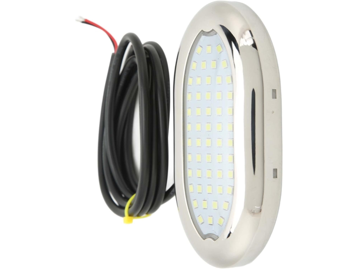 Lumière Sous-marine Led Pour Bateau, 54 Perles De Cristal, Haute Luminosité, Étanche Ip68, Yacht Rv