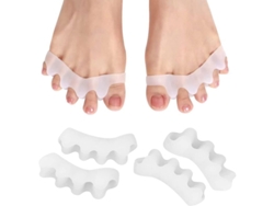Separador De Dedos Para Corrección De Dedos, Juego De Dedos Para Yoga, 10 Piezas, Silicona, Para Mujeres Y Hombres.