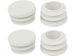 Insertos para mangueras con tapa de plástico blanco de 19 mm de diámetro CHABERLU