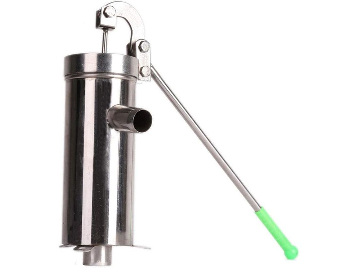 Bomba De Agua Manual De Acero Inoxidable Para Pozo Con Tubería Recta, Bomba De Presión Para El Hogar Y El Jardín.