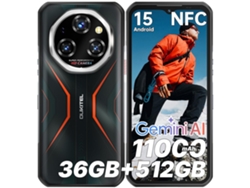 Smartphone Resistente 2026 Oukitel Wp55s 36 Gb 512 Gb 6.6" Fhd+ 120hz 11000 Mah 64 Mp Gemini Ai Mtk Helio G100 Nfc Android 15 Naranja