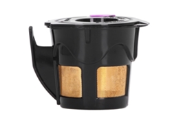 Cápsula de café reutilizable y rellenable dorada para K200 K400, color como se muestra en la imagen.