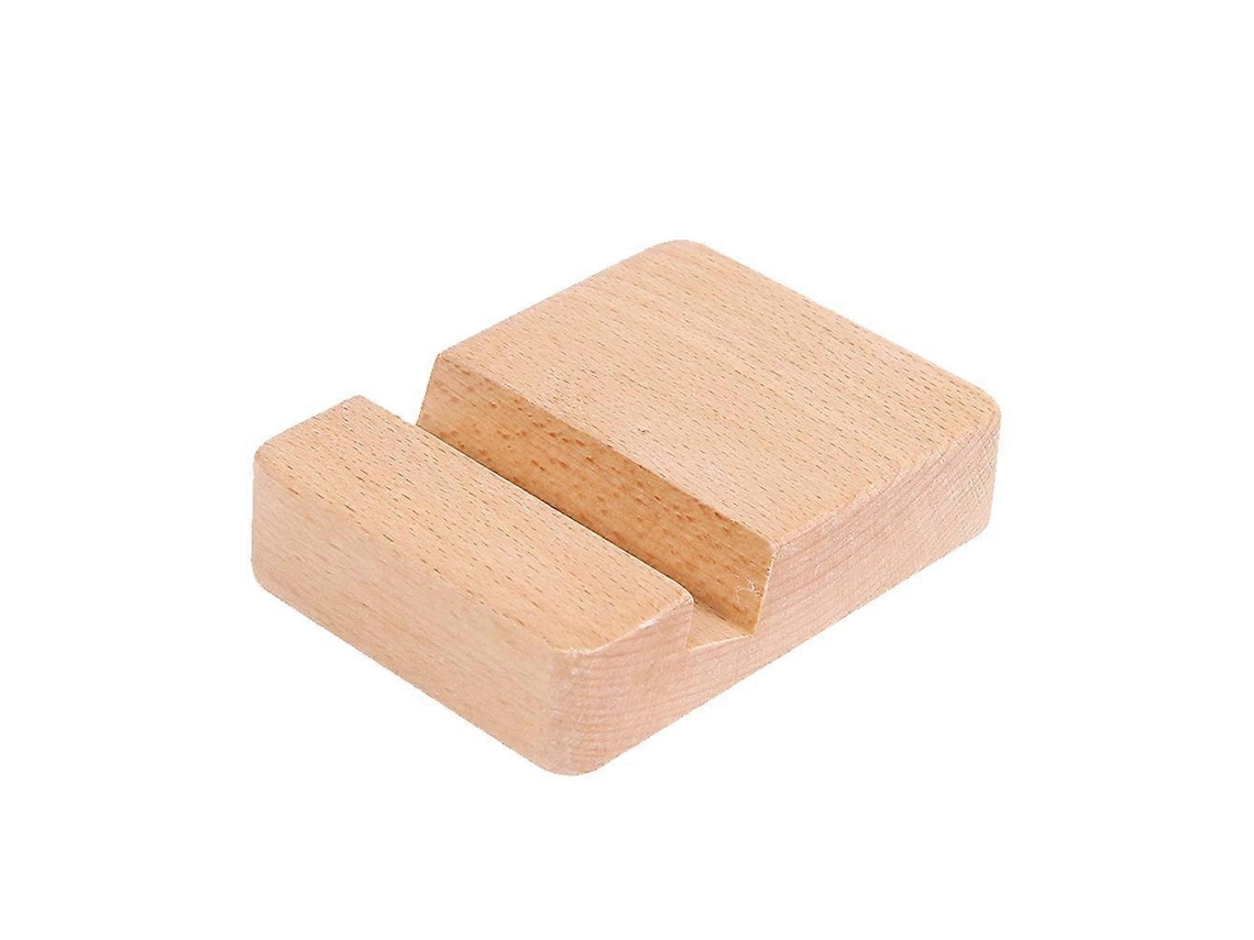 Soporte de madera para celular Lazy People, soporte universal para tableta y mesa, ideal para casa y oficina con un solo montaje. Nostalgia88