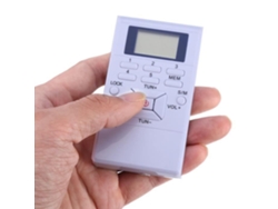 HURRISE Radio FM Portátil Mini Receptor con Cable Radio FM Procesamiento de Señal Digital Sonido Casete Blanco