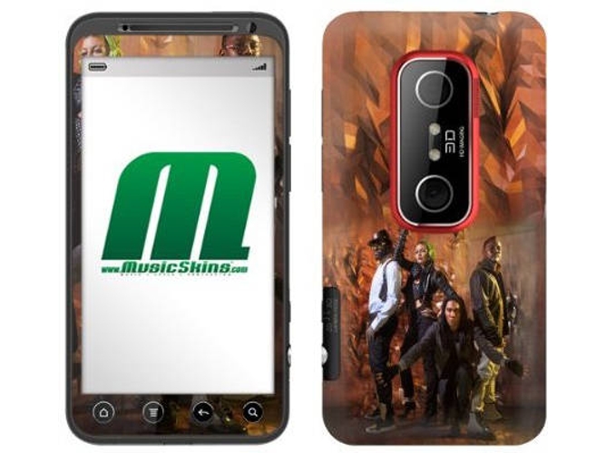 Carcasa HTC EVO 3D MUSICSKINS MS-BEP30316