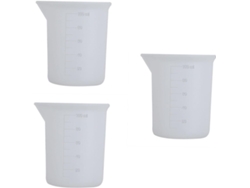 Vasos Graduados Transparentes. Permiten Medir Líquidos Con Precisión Sin Desperdiciar Nada. Tazas Medidoras.