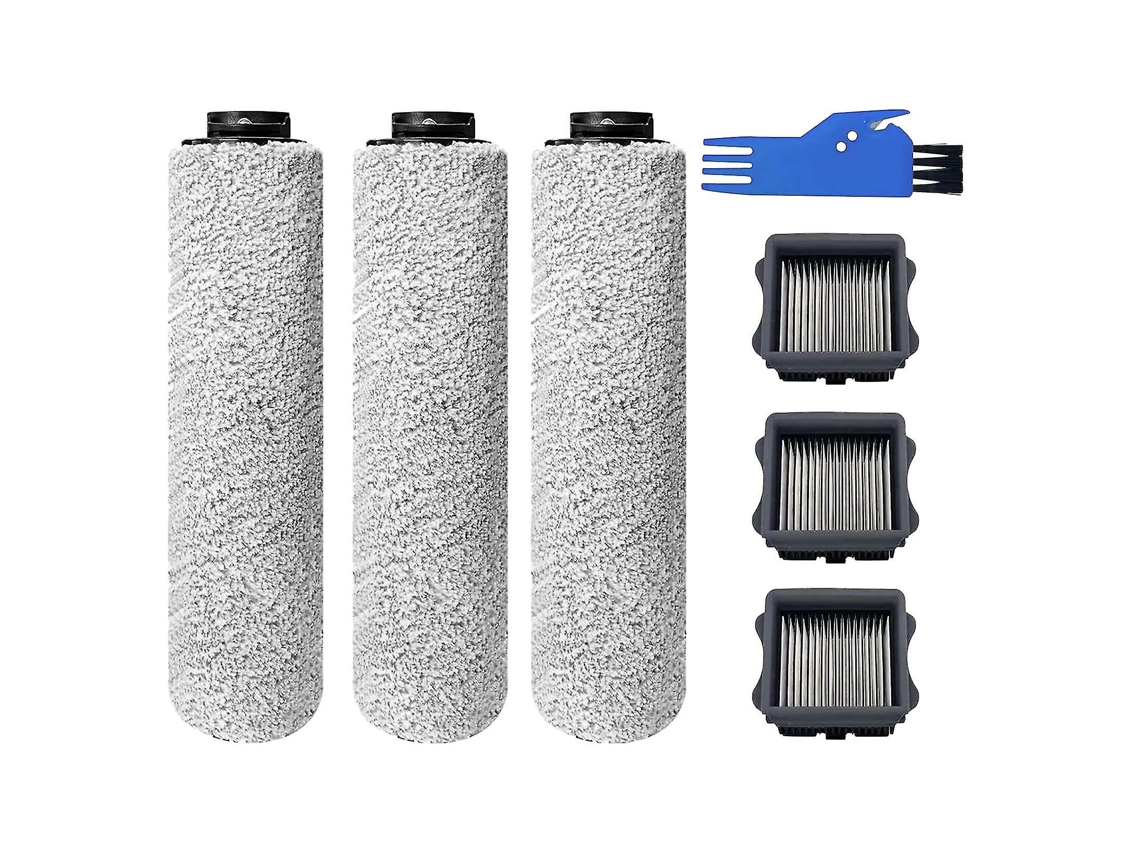 Kit de filtro HEPA con 7 rodillos de cepillo compatibles con Tineco Ifloor 3 Ifloor One S3