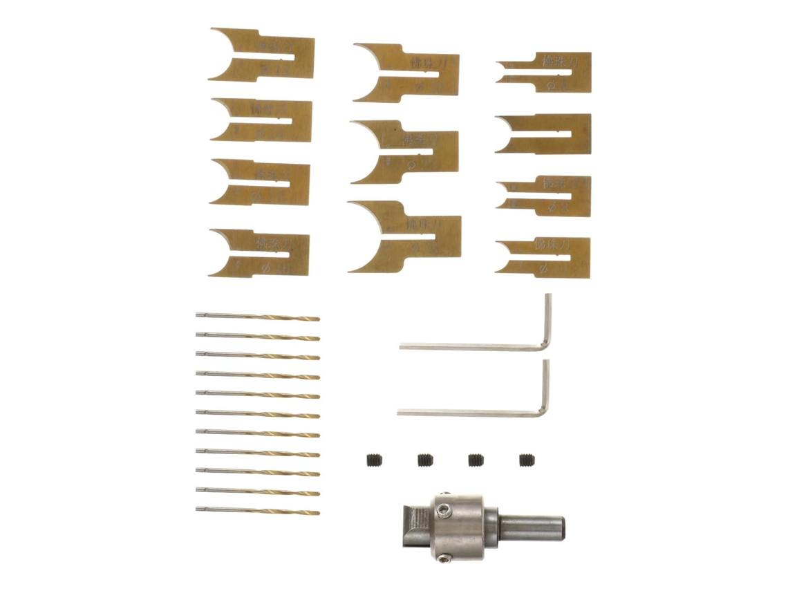 Juego De 24 Brocas Para Cuentas 25 Mm Kit Hacer Anillos