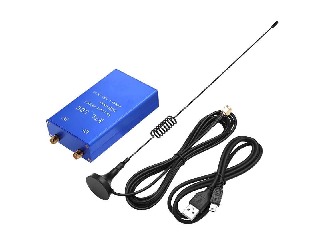 Rtl2832u+r820t2 Rtl Sdr Usb Sintonizador Receptor Banda Completa Uhf Vhf Hf Am/fm