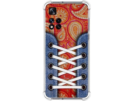 Carcasa para Xiaomi Redmi Note 11 Pro+ Plus 5G TUMUNDOSMARTPHONE Dibujos Antigolpes Zapatillas 10 Multicolor