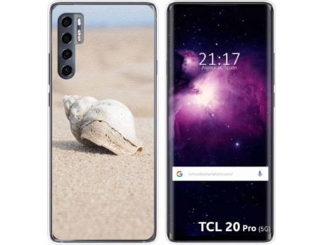 Carcasa TCL 20 Pro 5G TUMUNDOSMARTPHONE Concha Multicolor