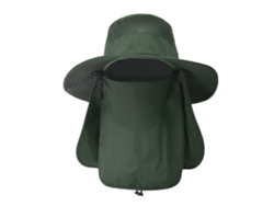 2026-sombrero De Sol Con Protección Uv, Visera Ancha, Flap Para Cuello Y Cubierta Facial, Gorra Multifuncional Para Senderismo, Pesca, Safari Y Playa