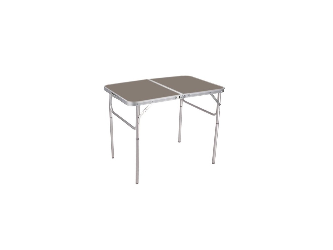 Mesa Plegable Marrón 90x60 cm para Jardín y Playa, Marbueno Verano