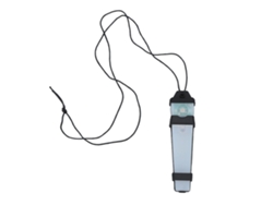 2026-linterna De Identificación Personal Con Gancho Y Velcro Impermeable 150mah Luz Parpadeante De Seguridad Para Senderismo Negro Con Luz Roja