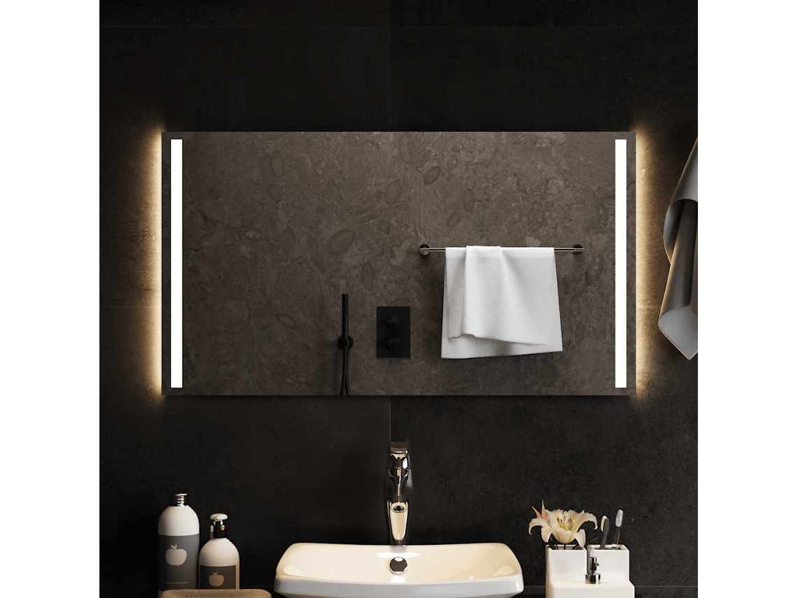 Espejo de baño con LED 90x50 cm