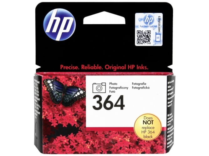 Cartucho de Tinta Original HP 364 FOTOGRÁFICA CB317EE para HP DeskJet, HP OfficeJet y HP PhotoSmart