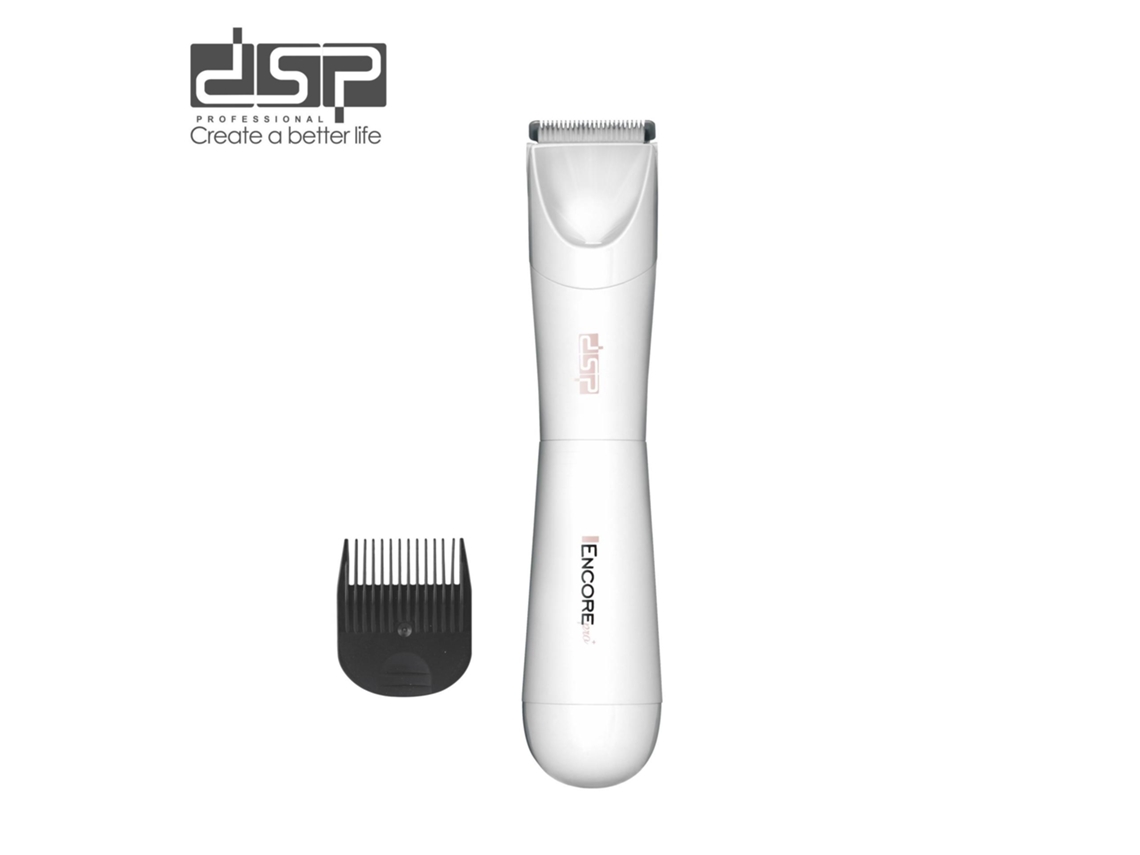 Recortadora Eléctrica, Exclusiva Para Mujeres, Vello Púbico Íntimo, Vello De Axilas, Depiladora Para Chicas (Blanco)