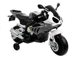 Motocicleta eléctrica BMW S1000RR plateada B.active