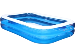 Piscina Familiar De Remo Jardín O Terraza (dimensiones: 211 X 132 46 Cm)