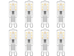 Rebe-bombillas Led G9, 3w/300lm Blanco Cálido 3000k, 14 X 2835smd, Luz Led Para Lámparas De Techo, Armarios Y Pared