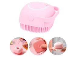 Cepillo De Baño De Silicona Con Dispensador De Gel, Suave Para Masajes Y Piel Sensible.