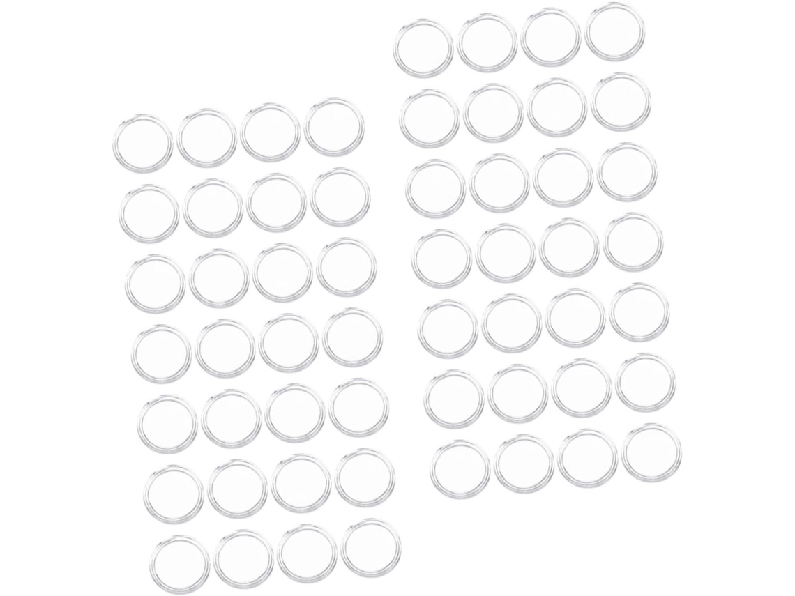 Juego de 400 cápsulas transparentes para monedas, cajas organizadoras de monedas.