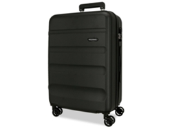 Maleta de Viaje Mediana ROLL ROAD Flex Negro (65x46x23cm - 56L)
