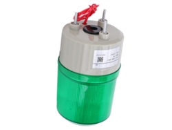 Luz de emergencia LED verde Berm de 220 V con sonido.