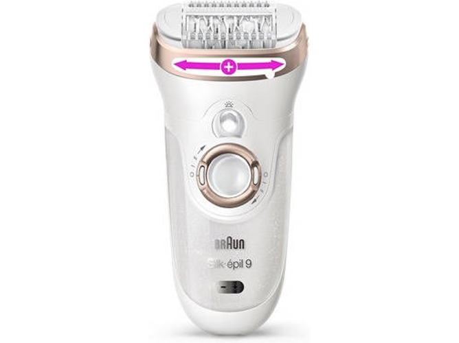 Depiladora BRAUN 9961 V Skin Spa Sílk Epil 9 (Arranque - Multizonas - Recargable)