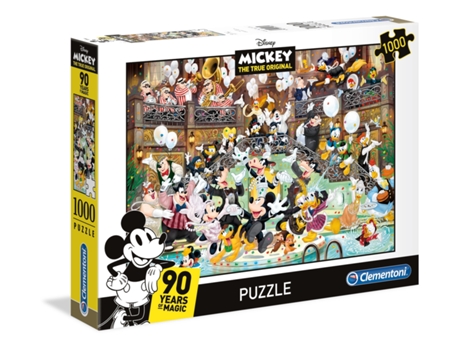 Puzzle CLEMENTONI Mickey Mouse: 90 Years of Magic (1000 Piezas)