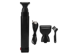Afeitadora Eléctrica Para Pelo De Espalda Recogible Usb Depilador Corporal Doble Cara Trimmer