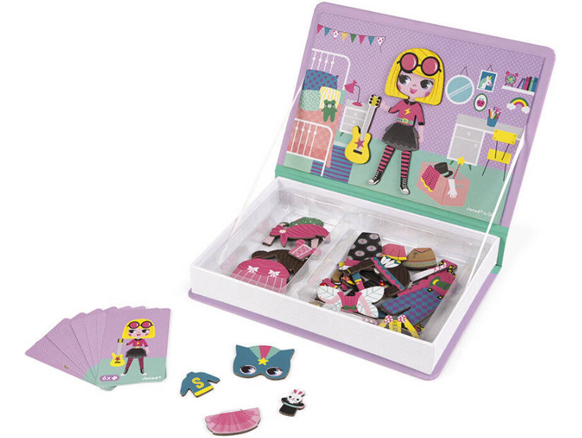 Juego Magnético JANOD Disfraz Niñas (Edad Mínima: 3)