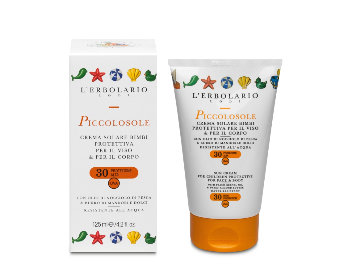 L'ERBOLARIO Piccolosole Crema Solar Infantil Spf 30 125 Ml