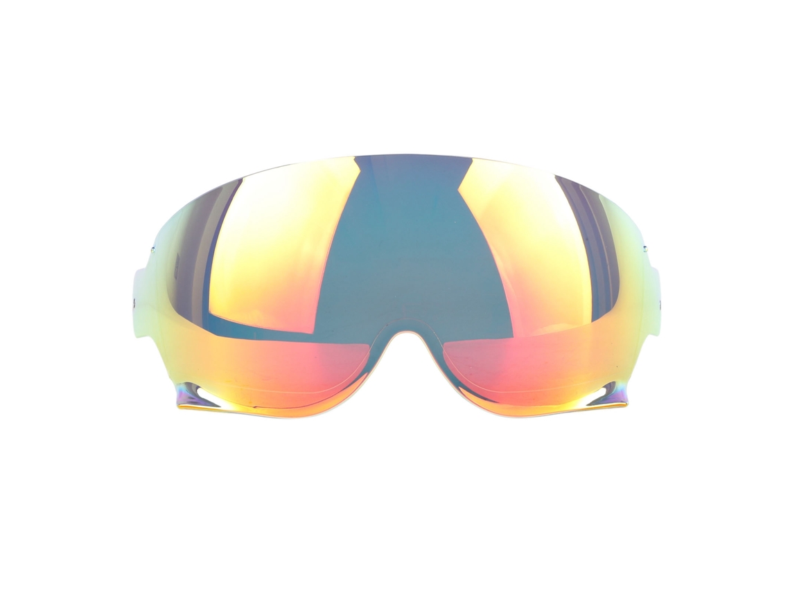 2026-lente De Casco Moto Pc Protección Uv Para Jo Ex Zero Cj 3 Casco Reemplazo Revo Té Oscuro Rojo