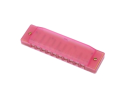 Armónica De Plástico Para Niños, Instrumento Musical Educativo, Juguete Para Niños, Color Rojo.