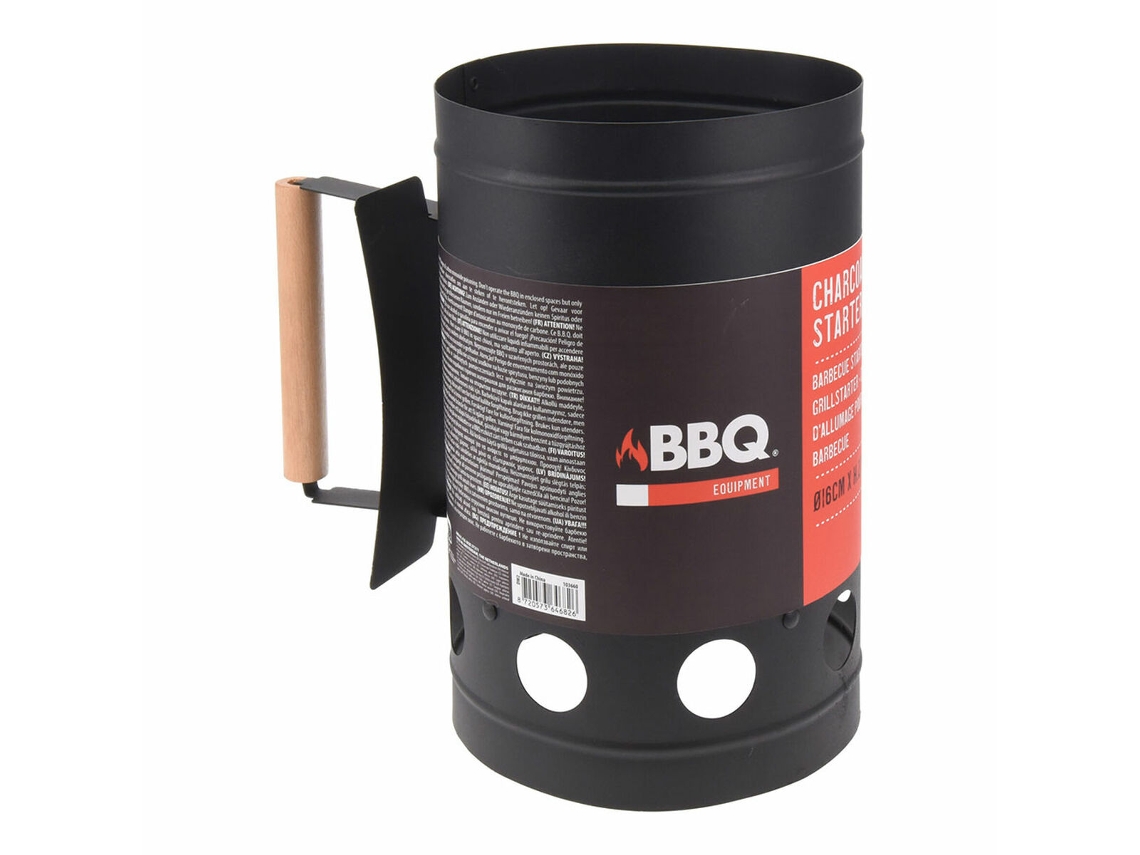 Chimenea de Encendido para Barbacoa BBQ COLLECTION Zinc Ø 16 x 27 cm