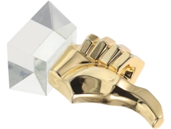 Trofeo de cristal "Pulgar arriba" para niños y SFUSHOS