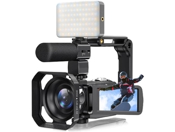 Videocámara Digital 4k De 48 Mp Y 60 Fps Con Zoom Automático De 16 Aumentos.