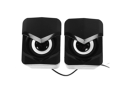 Altavoces portátiles con cable Yunzii 2, subwoofer para computadora portátil y de escritorio para uso doméstico