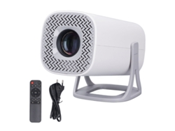 Proyector (sistema Android 11, Conexión Inalámbrica Wifi) Proyector Portátil Doméstico 4k Con Calibración Automática, Plug Eu